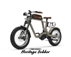 BR3 헤리티지 바버 HBR-M1200 [BEIGE/BROWN] [풀옵션] 전기자전거 자토바이